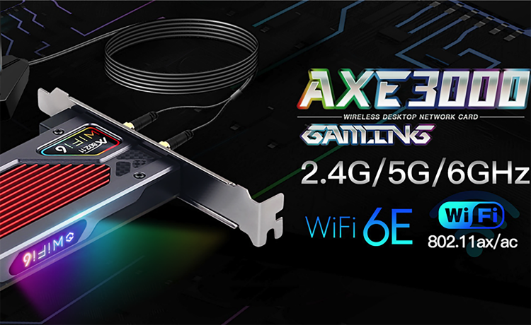 Fenvi AX3000 Wi-Fi 6 3000Mbps Wireless PCIe For Bluetooth 5.2 WiFi Adapter Intel  AX200 Wi-Fi Card 802.11AX 2.4G/5Ghz PC Win10/11 Color: WI-FI 6 PCE-AX200